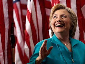 U.S. presidential hopeful Hillary Clinton.