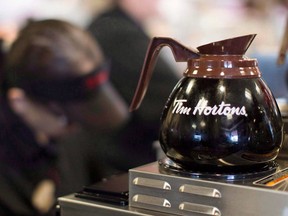 A file photo of a Tim Hortons