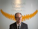 CEO Meridian Bill Morin di kantor credit union di ujung barat Toronto.