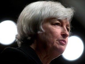 Janet Yellen told a symposium at Jackson Hole, Wyo. that conditions are ripening in the U.S. for an interest rate hike this year.