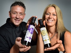Since appearing on Season 9 of Dragons’ Den in 2014, the husband-and-wife team Norm and Natasha Strim have won the Small Business BC Award for Best Company and the 2015 Product of the Year Award as selected by consumers for its Cabernet Merlot Balsamic Reduction.