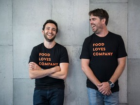 Platterz founders Eran Henig, left, and Yishay Waxman are bringing more choice and variety to corporate menus by partnering with new and novel restaurants.