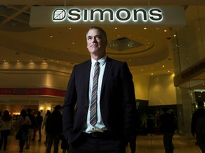 Peter Simons, president and chief executive officer of Simons