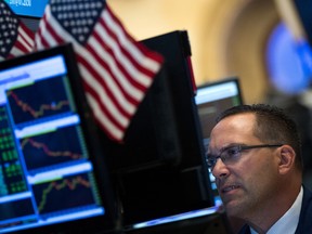 North American stocks opened lower today after Pfizer’s tepid forecast and weak U.S. economic data disappointed investors.
