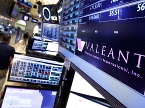 Valeant Pharmaceuticals Inc. is working to recover from a series of problems that emerged last September and continued into this year, driving down the company's market value by about 90 per cent since last August.