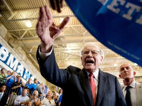 Berkshire Hathaway Chairman and CEO Warren Buffett.