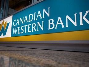 Canadian Western Bank mainly lends to clients in the western provinces of Canada.