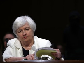 Federal Reserve chair Janet Yellen. Most of the U.S. central bank's 12 districts around the country reported wage pressures remained "fairly modest" and were expected to remain so over the coming months, the Fed said in its Beige Book report of anecdotal information collected from business contacts.