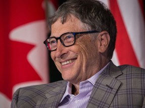 Bill Gates, co-founder of Microsoft Corp., was a keynote speaker at the Emerging Cascadia Innovation Corridor Conference in Vancouver, Sept. 20. The conference focused on the creation of a new global hub for innovation and economic development.