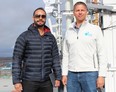 Samer Bishay, president of Ice Wireless, and Cameron Zubko, chief operating officer, brought the first mobile network to support smart phones to Nunavut.