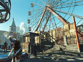 Nuka-World has everything you’d expect of any theme park, including rides, castles, and flesh-eating mutants.