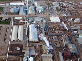 Agrium's Redwater fertilizer plant, just north of Fort Saskatchewan, Alta.