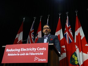 Glenn Thibeault, Ontario's Minister of Energy