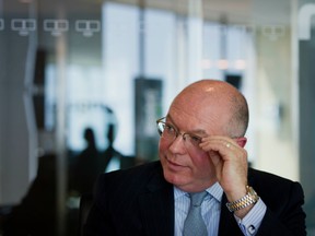 Lou Eccleston, chief executive officer of the TMX Group Ltd., speaks during an interview in Toronto, Ontario