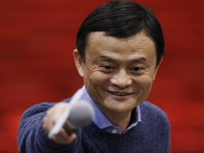 Alibaba Group Executive Chairman Jack Ma: The recent partnership forged between Alibaba, the world’s biggest online shopping site, and the Canadian government, which opens an online conduit to the China market, could be a significant boosts for small to mid-sized businesses.