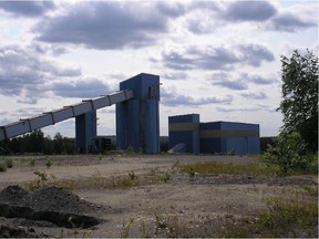 Cartier Resources Inc's Chimo mine in the Abitibi District after closure