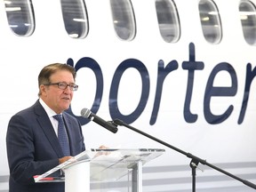 “I think in some respects we’ve reinvented the short-haul regional premium economy product," says Porter chief executive Robert Deluce.