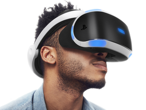 PlayStation VR immerses players deeply within virtual worlds (but few of us look this good as we explore them.)