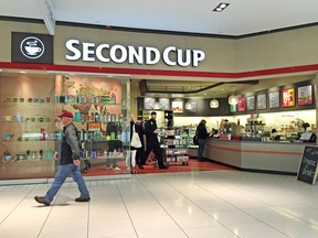 The Second Cup location in Ottawa's Rideau Centre.