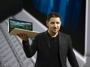 Microsoft Corporate VP of Devices Panos Panay, talks about the new Microsoft Surface Book with Performance Base