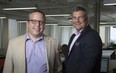 Peter Mazoff, president, and Jeff Mitelman CEO of Thinking Capital at their office in Montreal, Tuesday September 27, 2016.