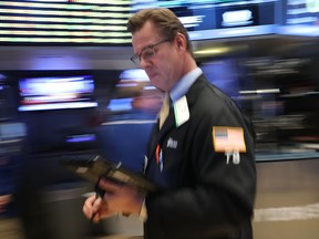 North American stocks look headed for a lower open as Deutsche Bank weighed on financial stocks, and surprise slump in China’s exports rattled world markets.