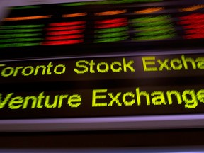 Canada’s main stock index was barely lower in morning trade today.