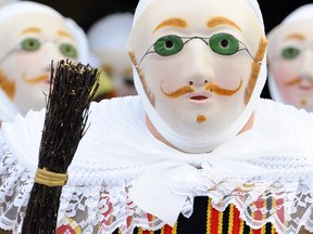 Carnival goers in traditional costume in Wallonia. The two regions of Wallonia and Brussels are home to 4.5 million people, less than 1 per cent of the 507 million European consumers the EU-Canada free trade deal would impact.