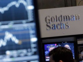 Goldman Sachs was upgraded to buy Friday by Macquarie Capital.