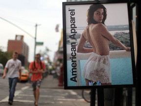 American Apparel Inc. filed for bankruptcy less than a year after ending its first stint under court protection.