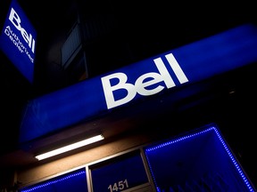 BCE Inc profit rises.