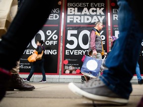 Canadians now spend 25% more on Black Friday than Boxing Day, but many of them never cross the threshold of a store. Hollie Shaw looks at the biggest shopping day of the year — Canada-style.