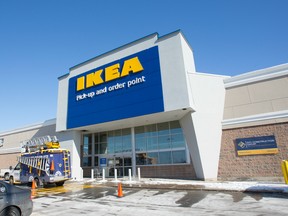 An Ikea Pick-Up and Order Point at the Fairview Mall in St. Catharines.