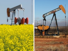 While Alberta and Texas both enjoyed 10-year booms thanks to high oil prices, the province’s 'undisciplined' spending during those years left it in a worse shape when crude tanked.