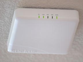 A Ruckus Wireless Inc. router.