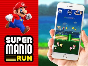 Super Mario Run for iOS.