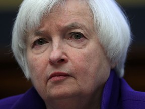 Janet Yellen says the Federal Reserve could raise U.S. interest rates "relatively soon".