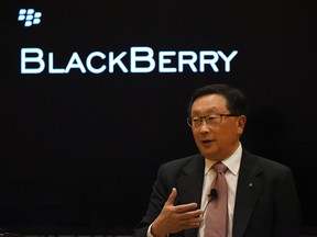 BlackBerry Ltd CEO John Chen