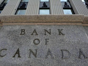 The Bank of Canada building in Ottawa.