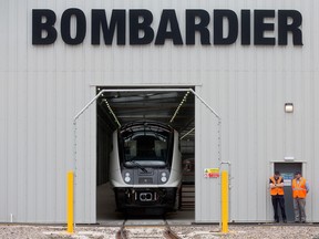 Bombardier’s rail factory in Derby U.K.