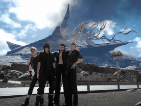 We present more selfies and action shots captured by Prompto, the member of Final Fantasy XV's core four who fancies himself an amateur photographer and snaps pictures at opportune moments during the group's journey.