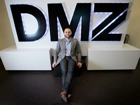 Abdullah Snobar, Executive Director of the DMZ at Ryerson University