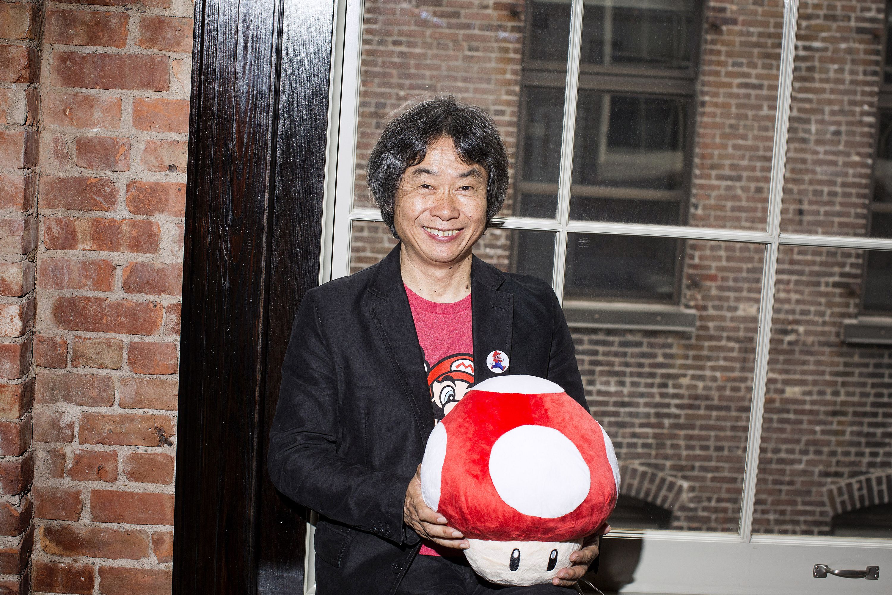 We talk to Mario creator Shigeru Miyamoto about the iconic