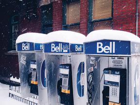 Payphones are dying breed though Bell has not plans to phase them out completely.