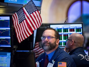 North American futures are edging up this morning, indicating that investors were still eager to buy into the post-election rally that has propelled a host of Wall Street indexes to record highs.