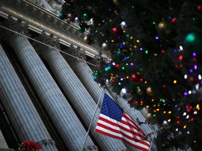 U.S. stocks opened little changed in light trading as investors gear up for the Christmas holiday.