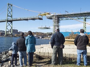 The Nova Scotia Supreme Court has refused to allow a bankrupt subcontractor to register a lien against the Macdonald bridge spanning Halifax harbour