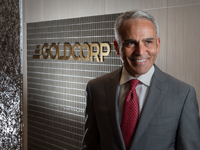 David Garofalo, president and CEO for Goldcorp.