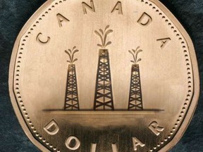 The Canadian dollar rallied as much as 1 per cent to 76.30 US cents.