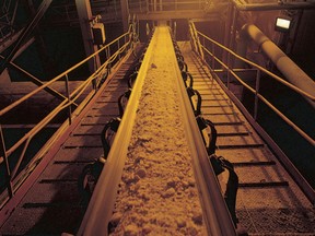 A Potash Corp of Saskatchewan Inc mine in Saskatchewan.